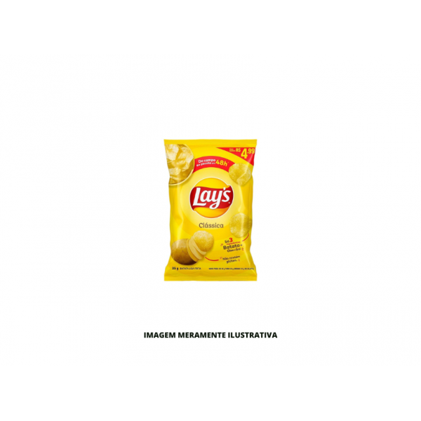SALGADINHO - ELMA CHIPS - 35g LAYS CLASSICAS